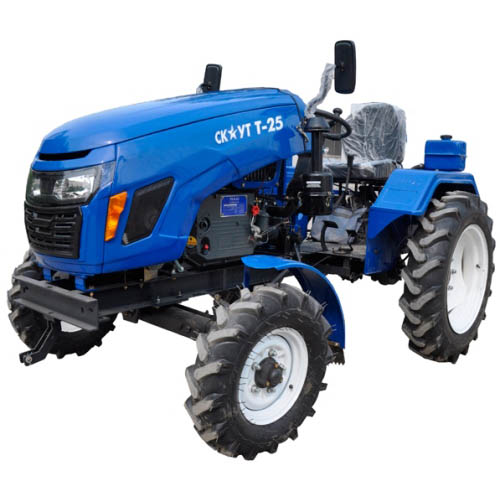 Минитрактор Скаут T-25 + почвофреза + навес