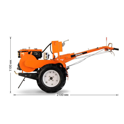 Мотоблок Молотъ М8Д 8.0 л.с.