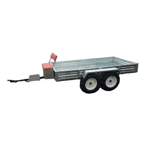 Прицеп оцинкованный для минитрактора с гидроподъемом ТМ – 2500