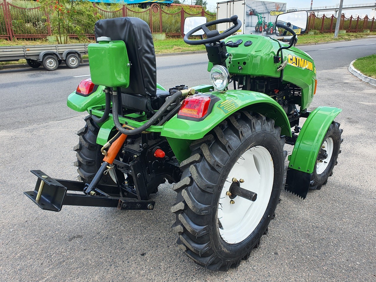 Минитрактор Catmann MT-242 ECO-Line + фреза, плуг