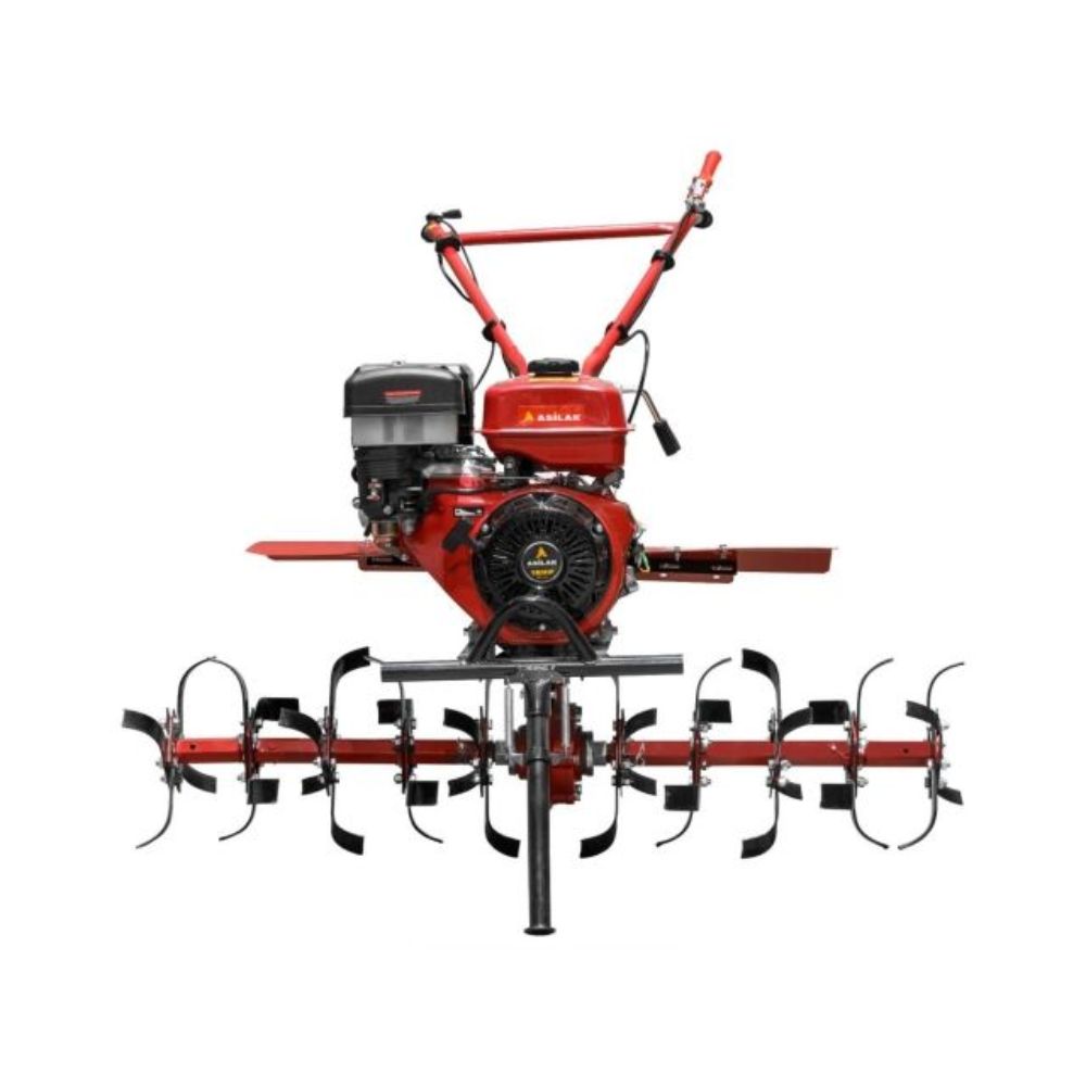 Культиватор бензиновый ASILAK SL-187L без колес (18 л.с., 3 скорости вперёд - ПОНИЖЕННАЯ СКОРОСТЬ, шир. 135 см, без ВОМ, передач 3+1) 