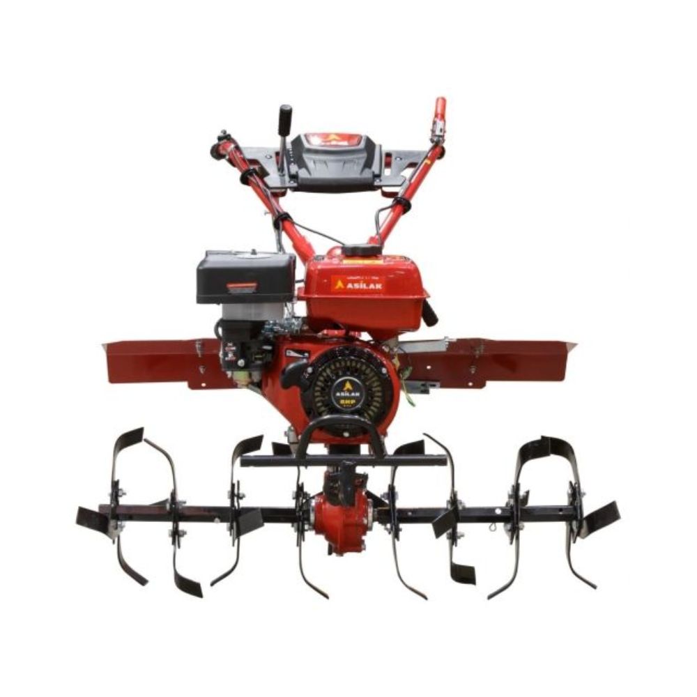 Культиватор бензиновый ASILAK SL-84L колеса 5.0-12 (8 л.с., шир. 105 см, без ВОМ, передач 3+1, пониженная передача)