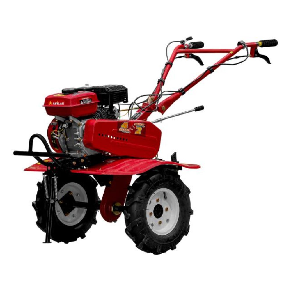 Культиватор бензиновый ASILAK SL-85BL колёса 4.00-8 (7,5 л.с., шир. 95 см, без ВОМ, передач 4+2, пониженная передача)