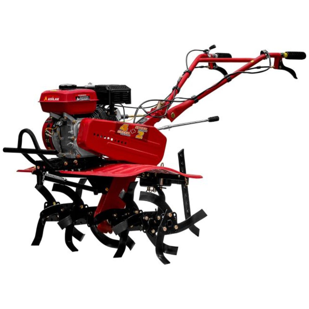 Культиватор бензиновый ASILAK SL-85BL без колес (7,5 л.с., шир. 95 см, без ВОМ, передач 4+2, пониженная передача)