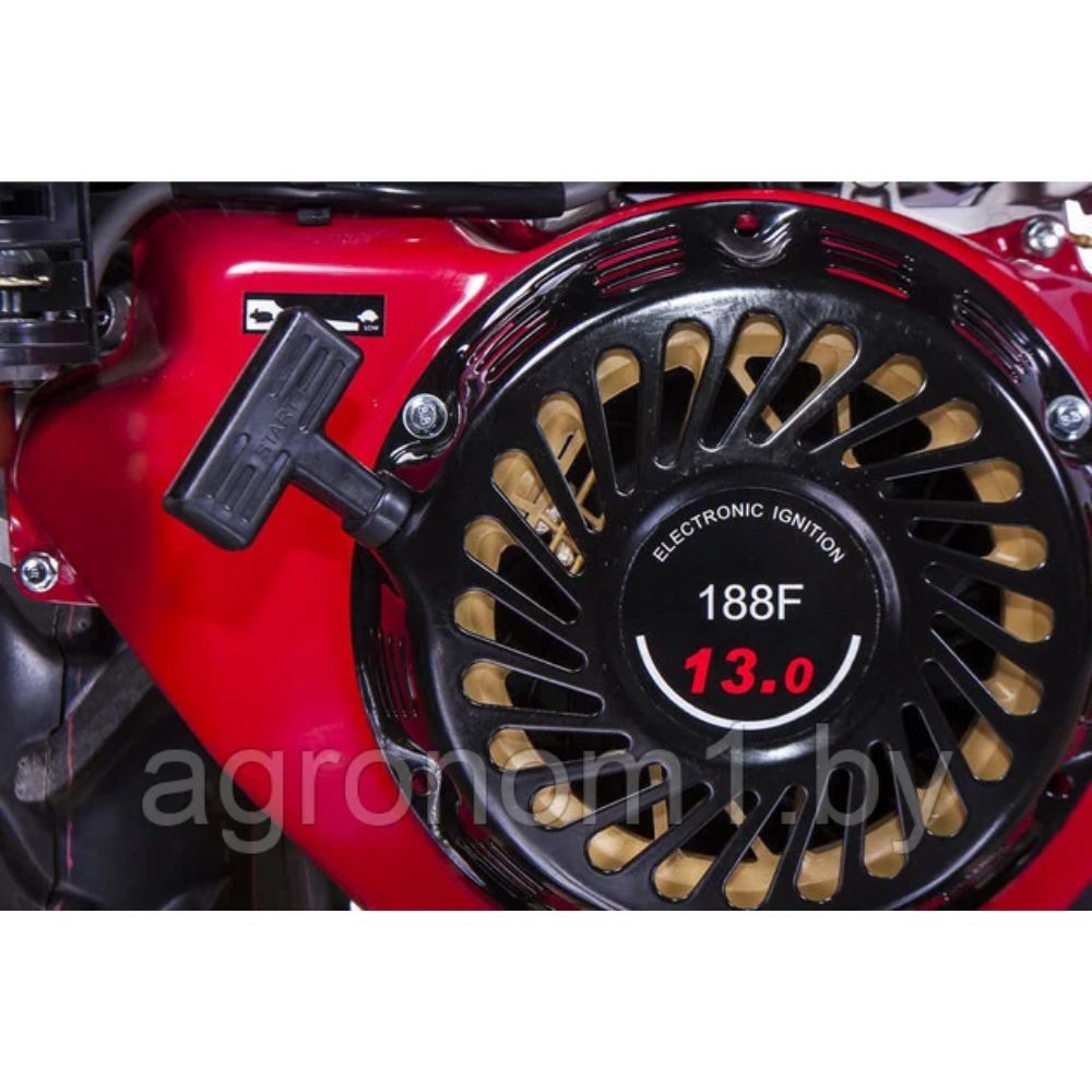 Мотоблок Grasshopper 188FE (13 Л.С., ЭЛЕКТРОСТАРТЕР; КОЛЕСА 6,5 X 12, ВОМ; БЛОК КОЛЁС)