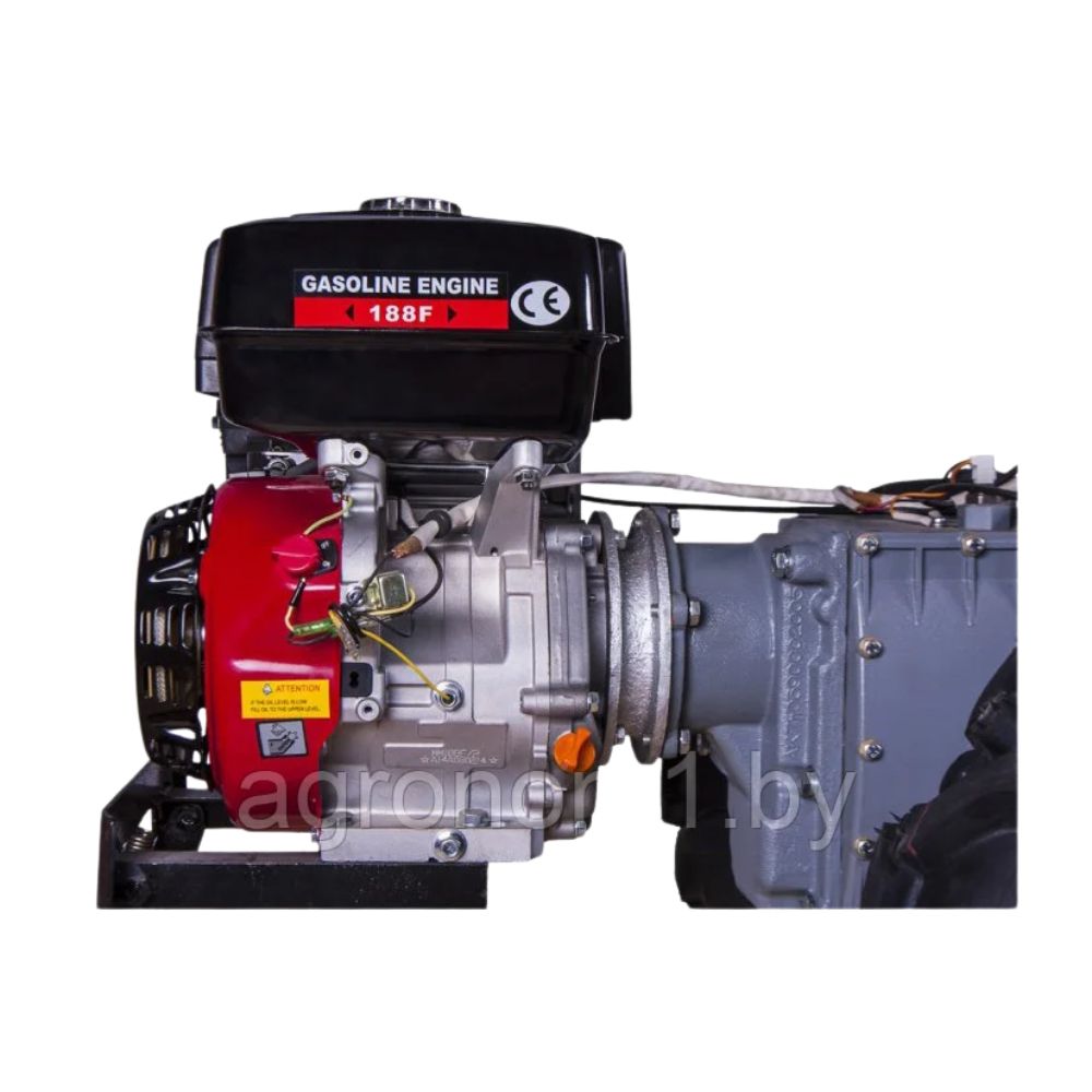 Мотоблок Grasshopper 188FE (13 Л.С., ЭЛЕКТРОСТАРТЕР; КОЛЕСА 6,5 X 12, ВОМ; БЛОК КОЛЁС)