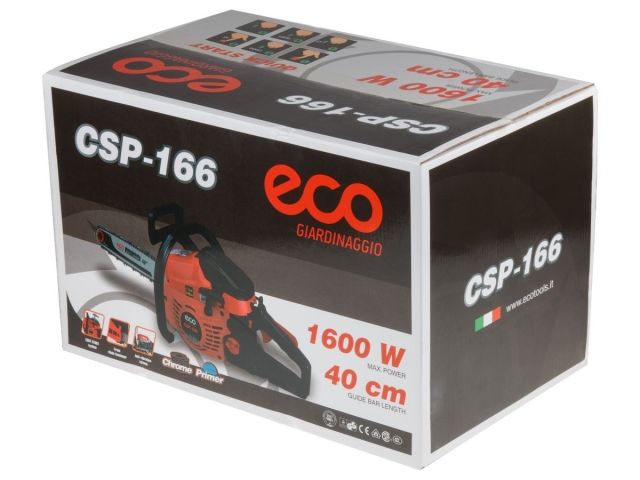 Бензопила ECO CSP-166 шина 40 см (16