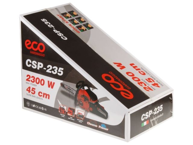 Бензопила ECO CSP-235 шина 45 см (18