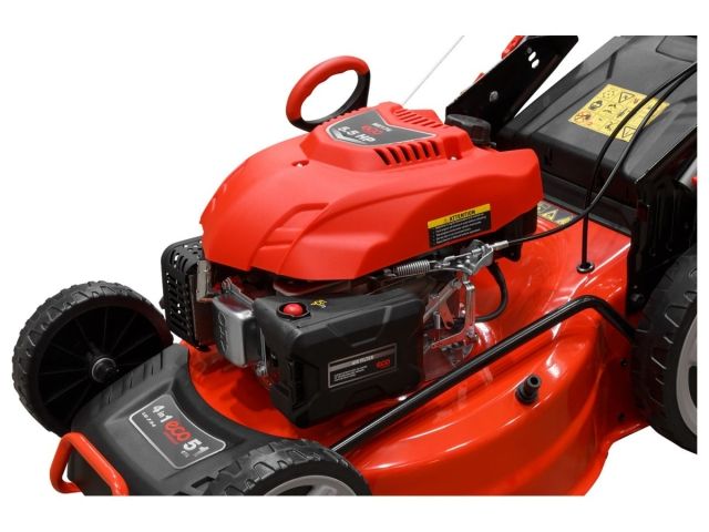 Газонокосилка бензиновая ECO LG-734 самоходная (5.5 л.с., шир. 51 см, самоходная, мульчир., стальн. корпус, травосборник 70 л) (LG-734)
