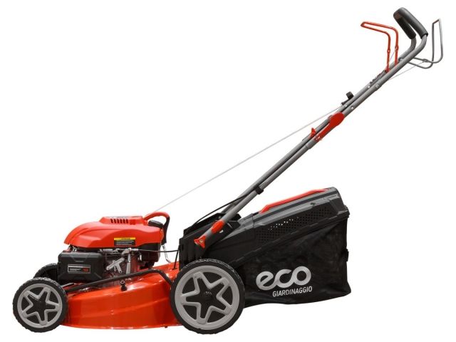 Газонокосилка бензиновая ECO LG-734 самоходная (5.5 л.с., шир. 51 см, самоходная, мульчир., стальн. корпус, травосборник 70 л) (LG-734)