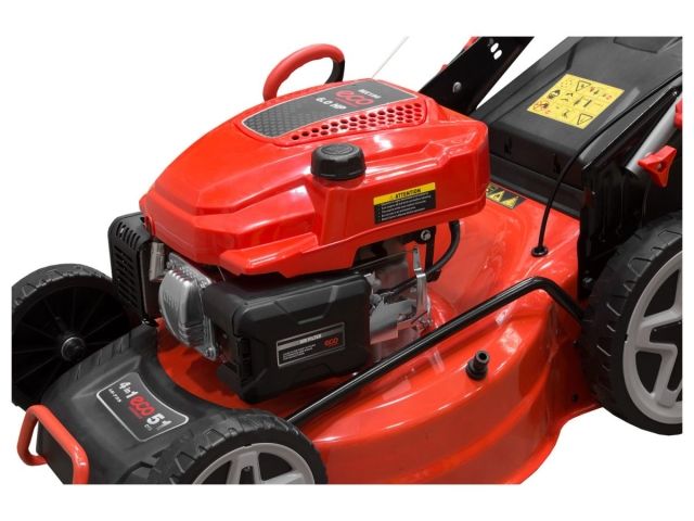 Газонокосилка бензиновая ECO LG-735 самоходная (6.0 л.с., шир. 51 см, самоходная, авт.заслонка, мульчир., стальн. корпус, травосборник 70 л) (LG-735)