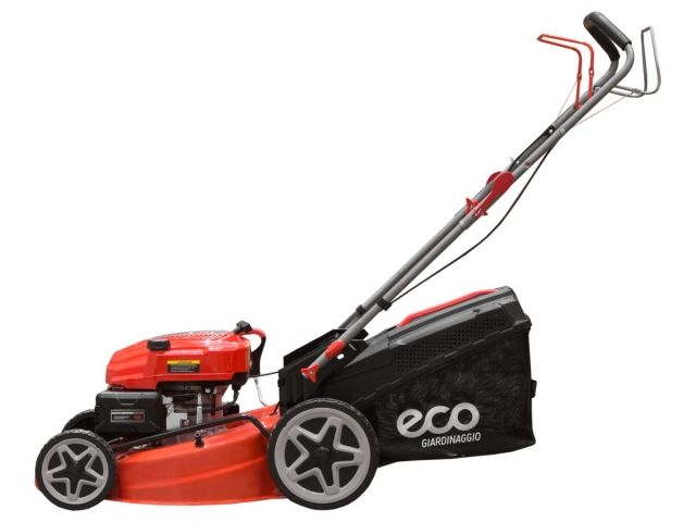 Газонокосилка бензиновая ECO LG-735 самоходная (6.0 л.с., шир. 51 см, самоходная, авт.заслонка, мульчир., стальн. корпус, травосборник 70 л) (LG-735)