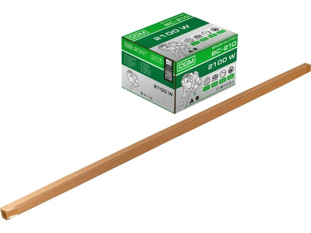 Мотокоса DGM BC-210 с ножом и головкой (2.1 кВт, лёгкий запуск, косильная головка, нож 3 зуб., ремень однолямочный, вес 7.3 кг) (DG2111-1)