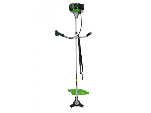 Мотокоса DGM BC-241 с ножом и головкой (2.4 кВт, косильная головка, нож 3 зуб., ремень однолямочный, вес 7.0 кг) (BC-241)