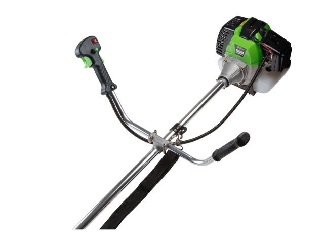 Мотокоса DGM BC-241 с ножом и головкой (2.4 кВт, косильная головка, нож 3 зуб., ремень однолямочный, вес 7.0 кг) (BC-241)