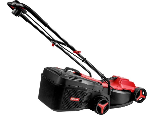 Газонокосилка электрическая WORTEX LM 3212-1 1200 Вт, шир.32 см (выс. 25-65 мм, травосборник 25 л) (1334804)