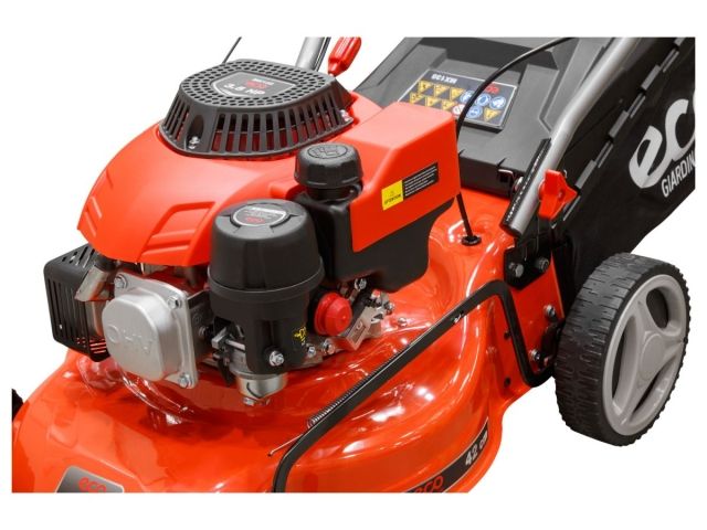 Газонокосилка бензиновая ECO LG-434 самоходная (3.5 л.с., шир. 42 см, самоходная, мульчир., стальн. корпус, травосборник 45 л) (LG-434)