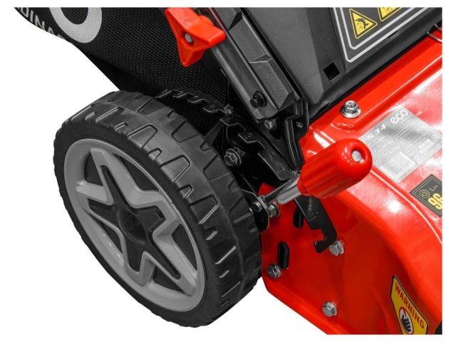 Газонокосилка бензиновая ECO LG-534 (4.0 л.с., шир. 46 см, ручной привод, мульчир., стальн.корпус, травосборник 50 л) (EC1505-1)