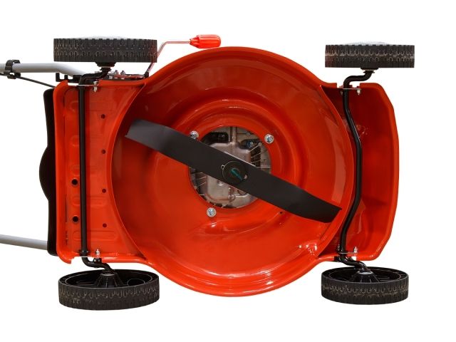 Газонокосилка бензиновая ECO LG-533 (4.0 л.с., шир. 46 см, ручной привод, стальн. корпус, травосборник 60 л) (LG-533)