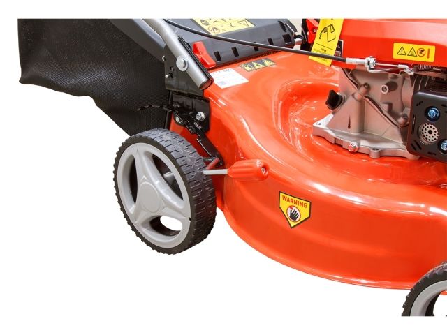 Газонокосилка бензиновая ECO LG-533 (4.0 л.с., шир. 46 см, ручной привод, стальн. корпус, травосборник 60 л) (LG-533)