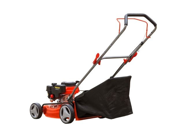 Газонокосилка бензиновая ECO LG-533 (4.0 л.с., шир. 46 см, ручной привод, стальн. корпус, травосборник 60 л) (LG-533)