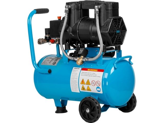 Компрессор DGM AC-225F безмасляный (260 л/мин, 8 атм, коаксиальный, безмасляный, ресив. 24 л, 230 В, 1,5 кВт) (DG2720-4)