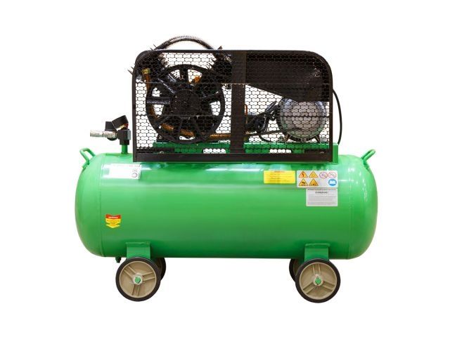 Компрессор ECO AE-1005-B1 ременной (380 л/мин, 8 атм, ременной, масляный, ресив. 100 л, 220 В, 2.20 кВт) (AE-1005-B1)