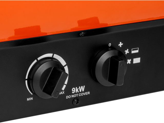 Нагреватель воздуха электр. Ecoterm EHR-09/3G (пушка, 9 кВт, 380 В, термостат) (ET3722-6)