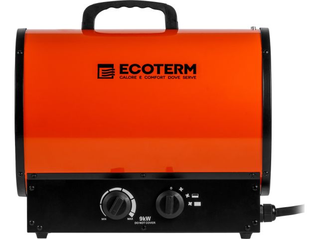 Нагреватель воздуха электр. Ecoterm EHR-09/3G (пушка, 9 кВт, 380 В, термостат) (ET3722-6)