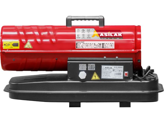 Нагреватель воздуха диз. ASILAK SLD-20000 прямой (AS6312-1)