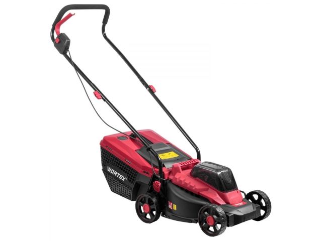 Газонокосилка аккумуляторная WORTEX CLM 3336 в кор. ALL1 XLT SOLO БЕСЩЁТ.ДВИГ., 18В+18В, шир.330 мм (БЕЗ АКБ И ЗУ, выс. 30-75 мм, травосборник 30 л) (0334248)