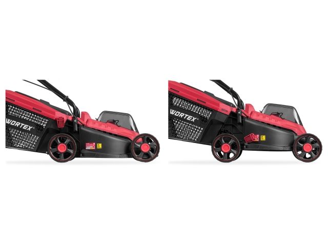 Газонокосилка аккумуляторная WORTEX CLM 3336 ALL1 XLT SET БЕСЩЁТ.ДВИГ., 18В+18В, 2акб, 4Ач, шир.3 (выс. 30-75 мм, травосборник 30 л) (0334249)