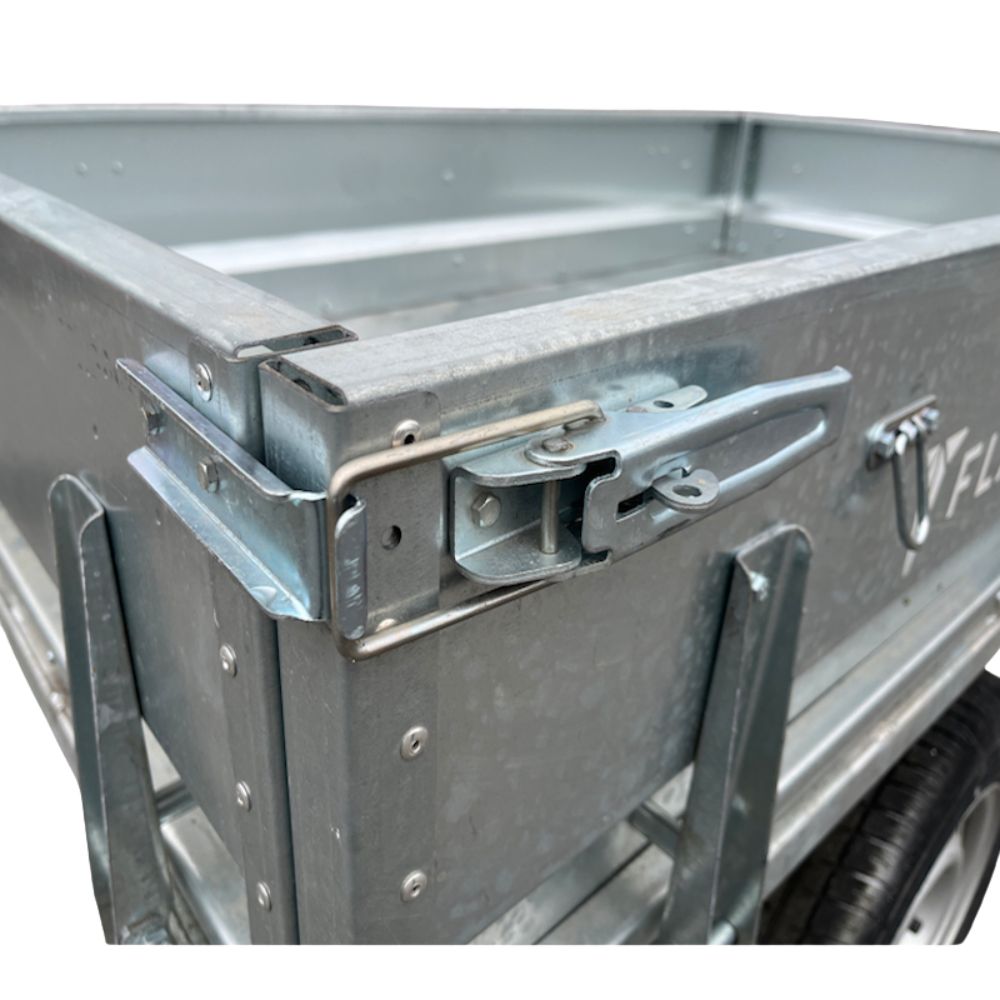 Прицеп Flagman C/ПТТ - 1,5 для минитрактора (самосвальный) 