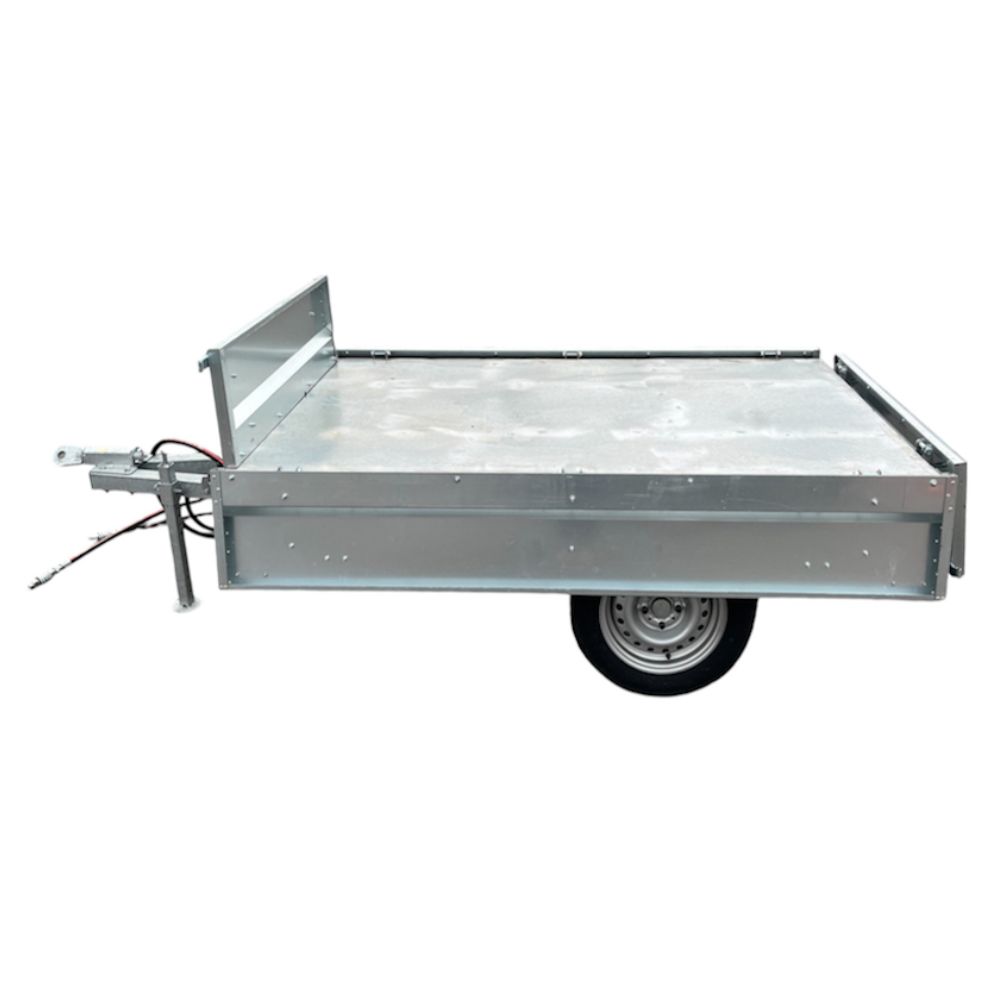 Прицеп Flagman C/ПТТ - 1,5 для минитрактора (самосвальный) 