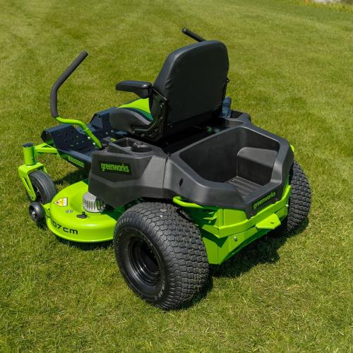 Райдер садовый Greenworks GC82ZT107 82V (107 см) Zero Turn CrossoverT аккумуляторный с нулевым радиусом разворота