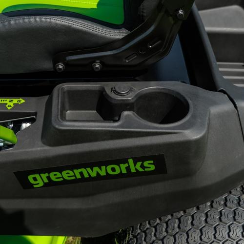 Райдер садовый Greenworks GC82ZT107 82V (107 см) Zero Turn CrossoverT аккумуляторный с нулевым радиусом разворота