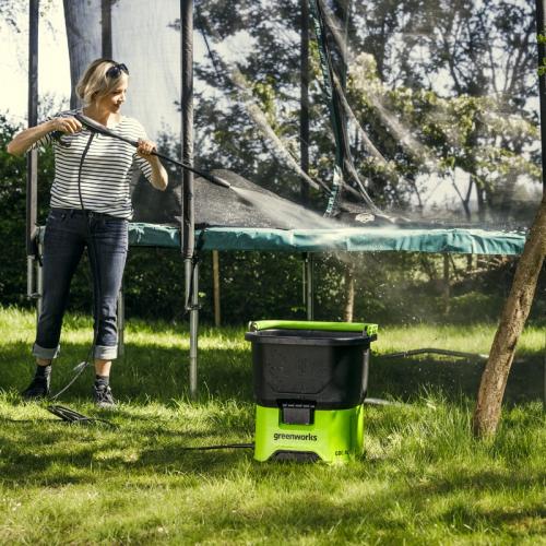 Мойка высокого давления Greenworks GDC40 40V 70бар аккумуляторная, без АКБ и ЗУ
