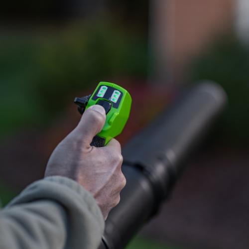 Воздуходувка Greenworks GD40BPG2 40V (281 км/ч) ранцевая аккумуляторная, без АКБ и ЗУ