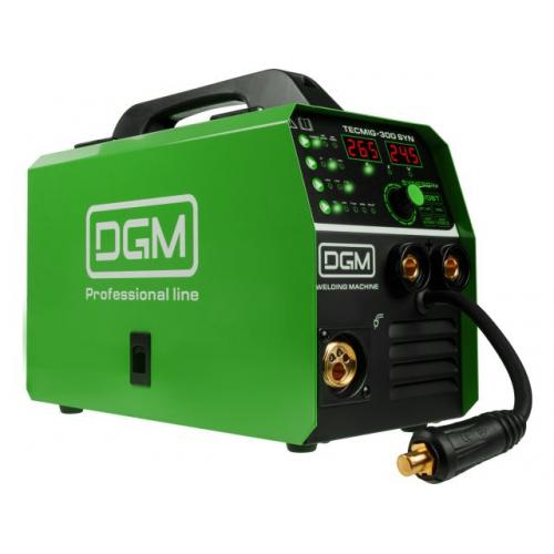 Полуавтомат сварочный DGM TECMIG-300 SYN (220В; MIG/FLUX/MMA/TIG; Синергия; евроразъем; смена полярности) (DG5822-9)