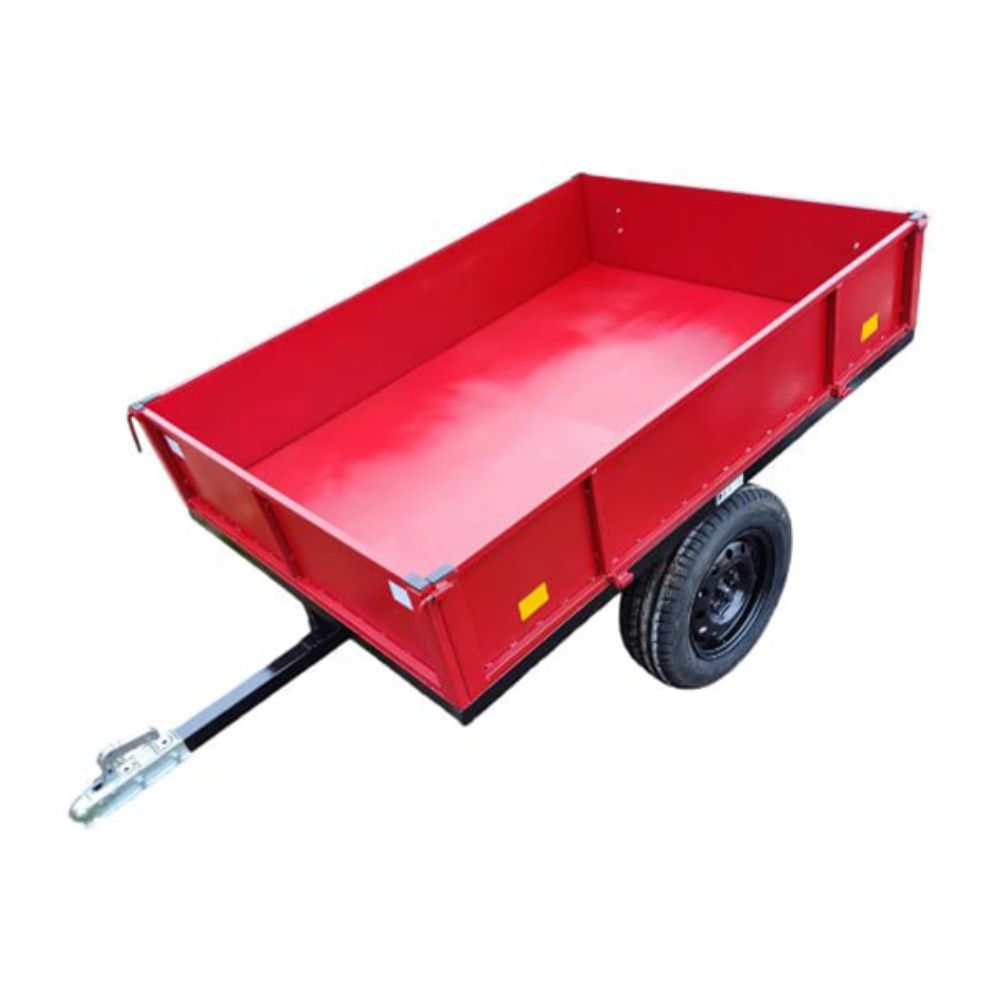 Прицеп для минитрактора Rossel ПM-1T (крепление под Яблоко)