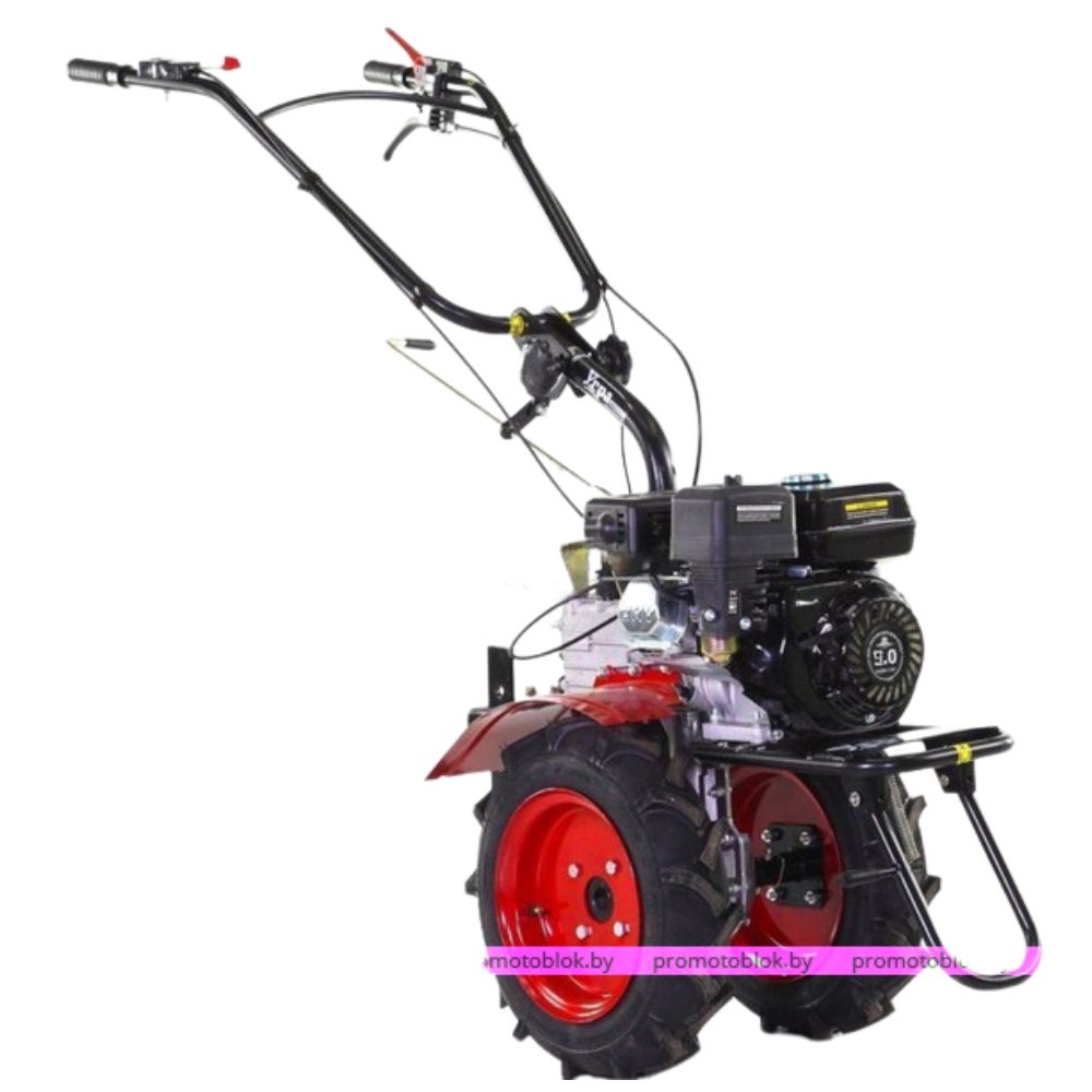 Мотоблок Угра НМБ-1Н10А с ВОМ колеса 4.00-10